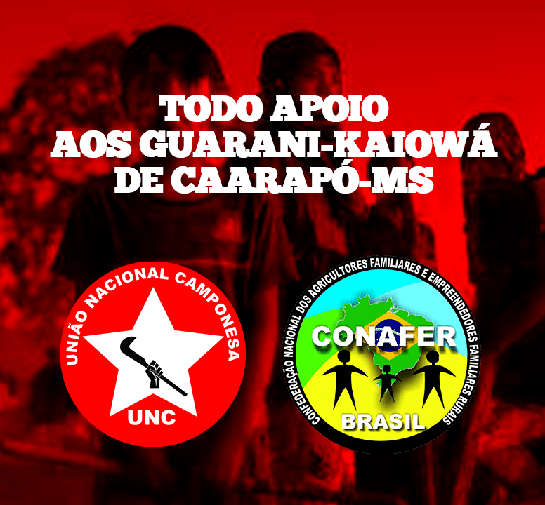 TODO APOIO AOS GUARANI-KAIOWÁ DE CAARAPÓ-MS!