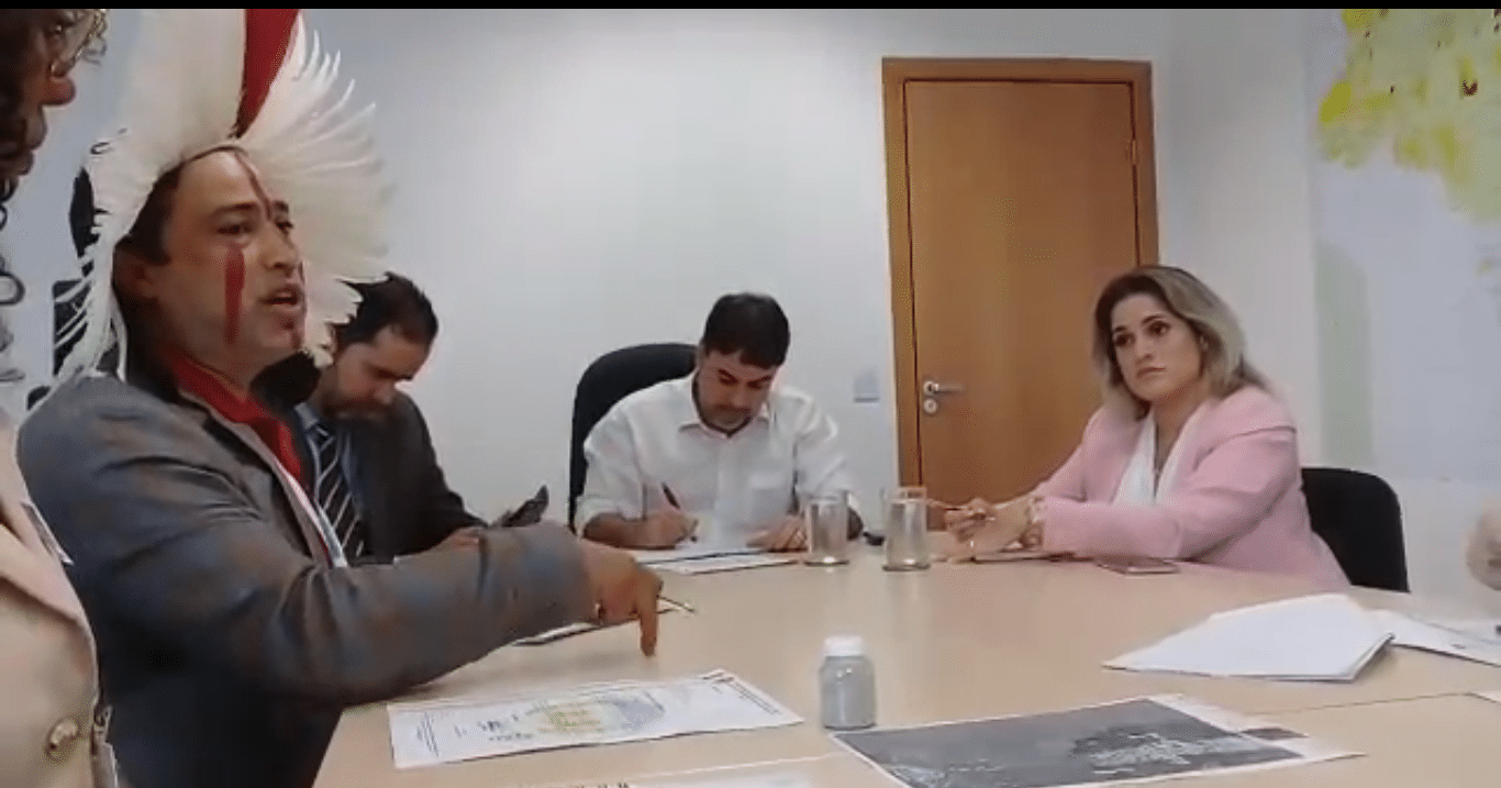 Presidente da CONAFER Carlos Lopes dá o tom em reunião com a FUNAI