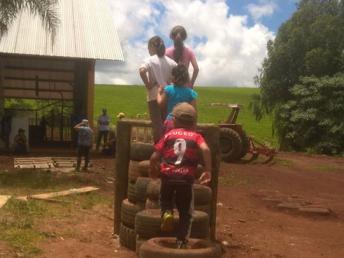 Goioxim: Escolas do Campo e Educação inauguram Parque Infantil