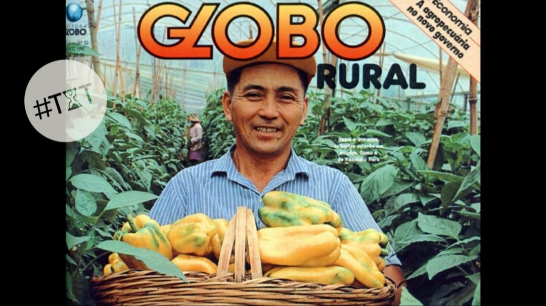 A horta do futuro: capa da Globo Rural de 30 anos atrás