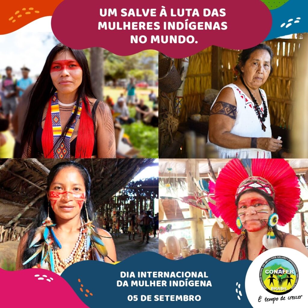 Um salve à luta das mulheres indígenas no mundo todo