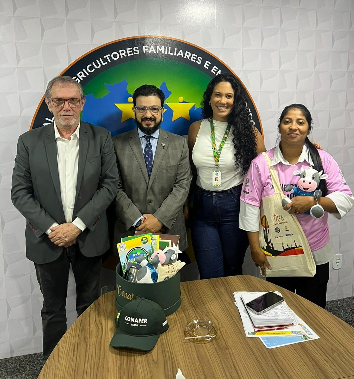 +PREVIDÊNCIA BRASIL: CONAFER apresenta seus projetos ao chefe da Divisão de Benefícios do INSS